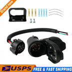 Multi-Tow 7 Way Wiring Connector Plug Harness Kit for USCAR