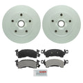 Front Rotors & Semi-Metallic Brake Pad Kit for Apollo Chevelle