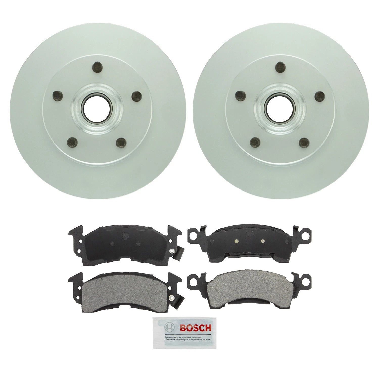 Front Rotors & Semi-Metallic Brake Pad Kit for Apollo Chevelle
