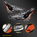 2Pcs Full LED Headlight with Bulbs for Toyota Corolla (2020–2022)
