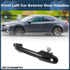 Front Left Exterior Door Handle for Honda Accord (2003-2007) Black