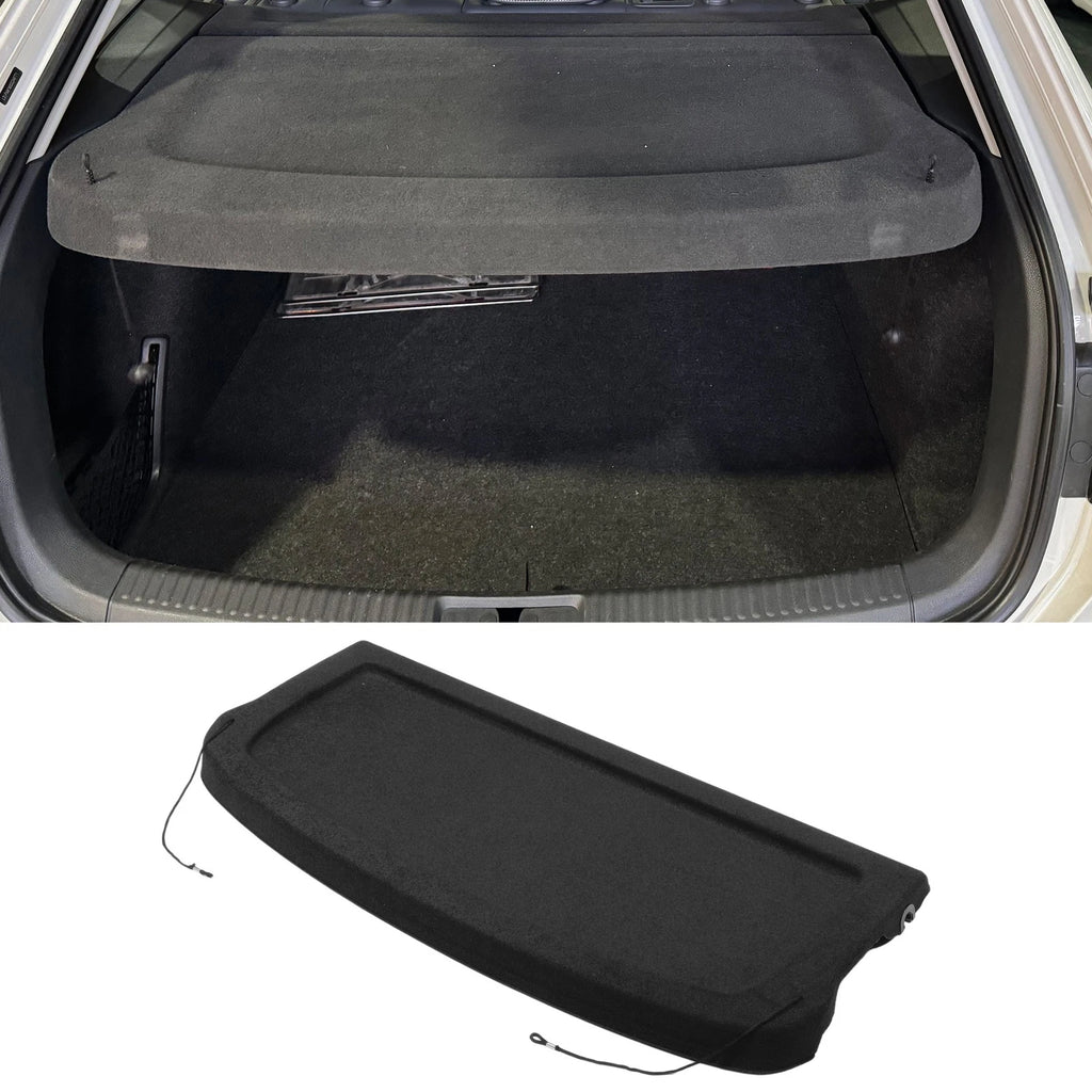 Parcel Shelf Boot Load Cover for Volkswagen T-Roc (2017–2022) Black