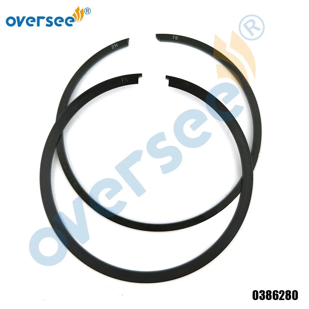 Piston Ring Set O/S 030 for Evinrude Johnson OMC 9.9 15HP (1990–1999)