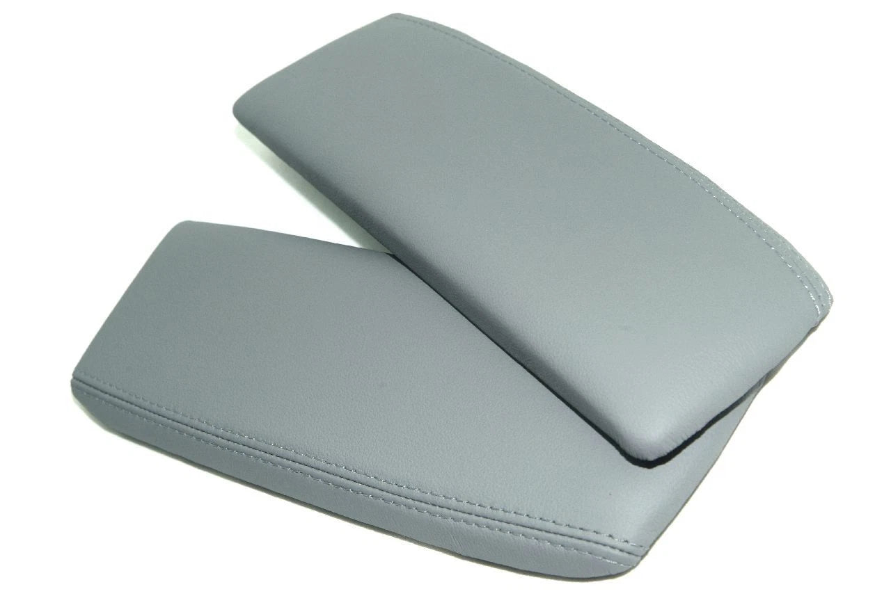 Center Console Armrest Cover for Acura RL (2005–2012) Gray Vinyl