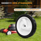 8" Front Drive Wheel Set for Husqvarna Craftsman Poulan Pro