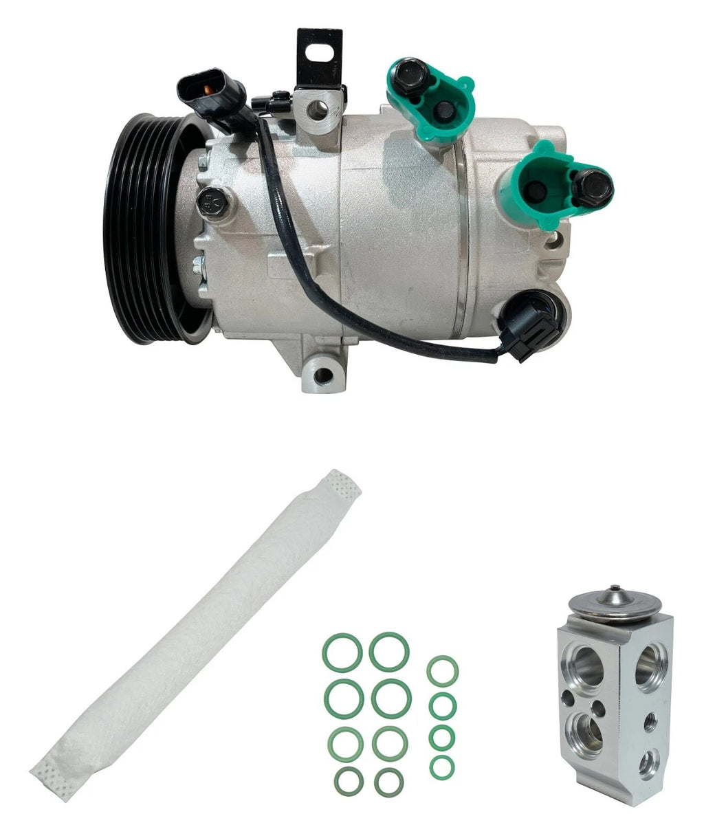 A C Compressor Kit Replacement for Kia Forte 2.0L (2017–2017)