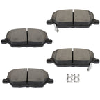 Set of 8 Ceramic Brake Pads for Jeep Compass Renegade Fiat 500X