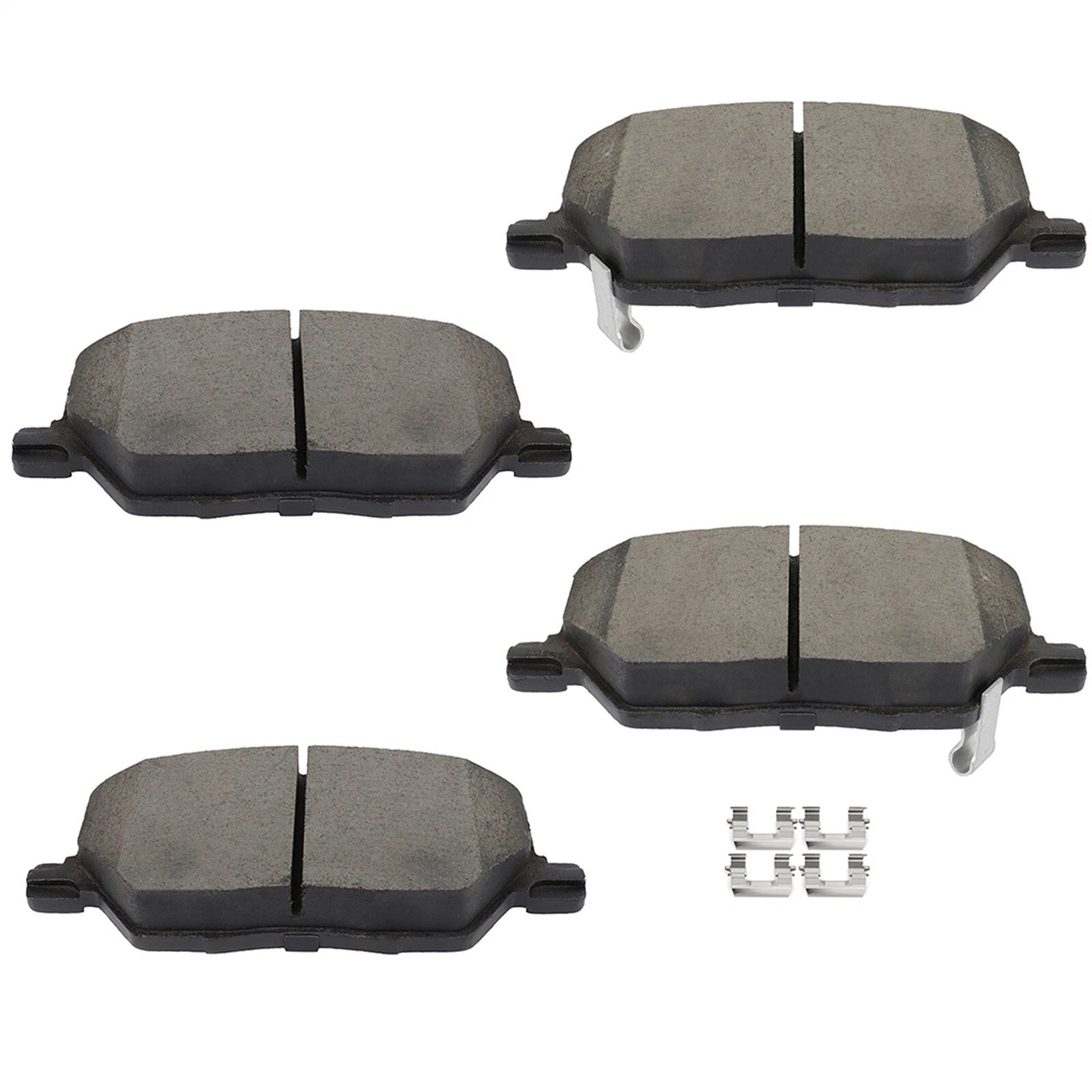 Set of 8 Ceramic Brake Pads for Jeep Compass Renegade Fiat 500X