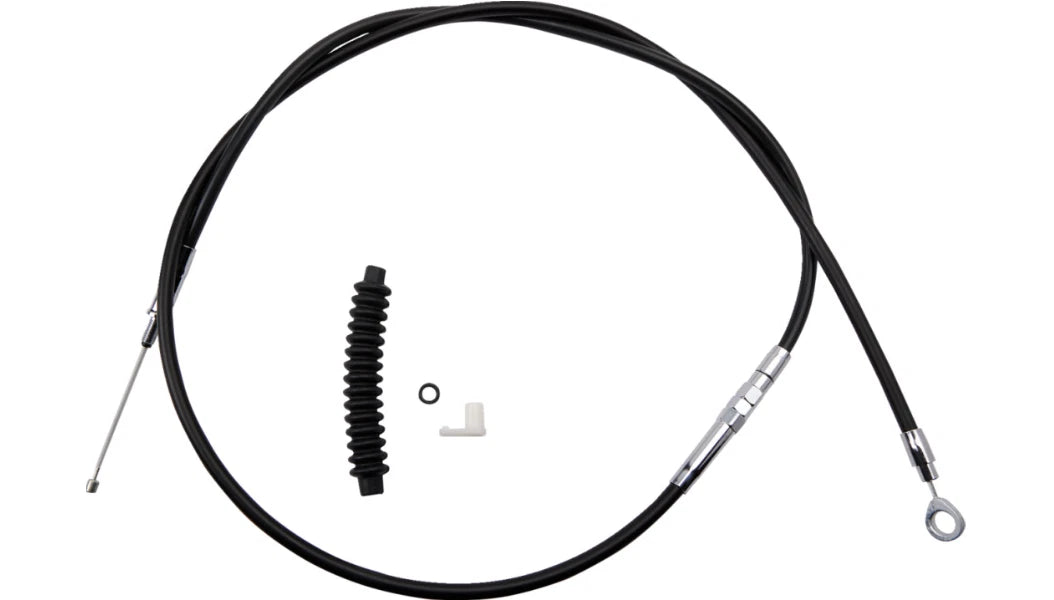 Clutch Cable for Harley Davidson FL (2008–2013) +8" Black