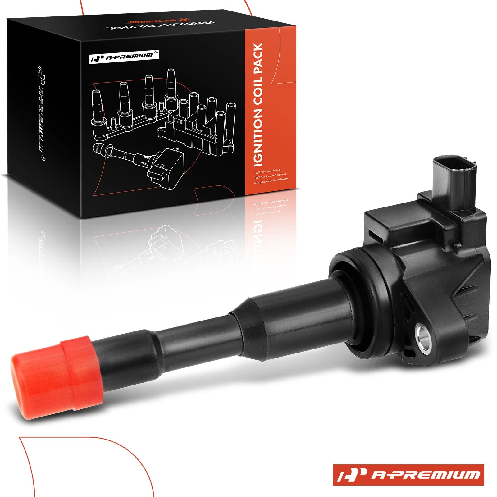 Ignition Coil for Honda Civic (2003–2011) L4 1.3L Hybrid 3 Pins
