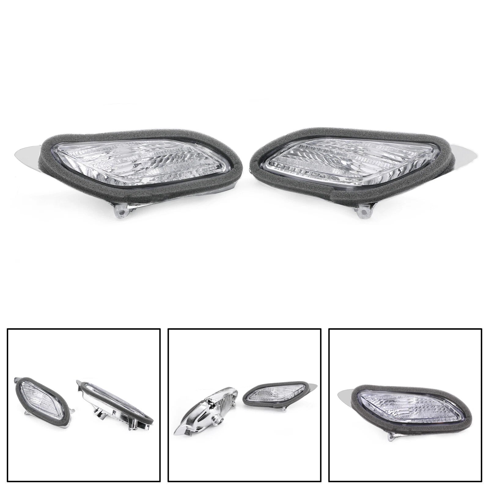 Front Turn Signal Lens for Honda ST1300 (2002–2018) Clear T9