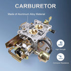 Set of 2 Carburetors for Ford 400 302 351 Cu Jeep Engine