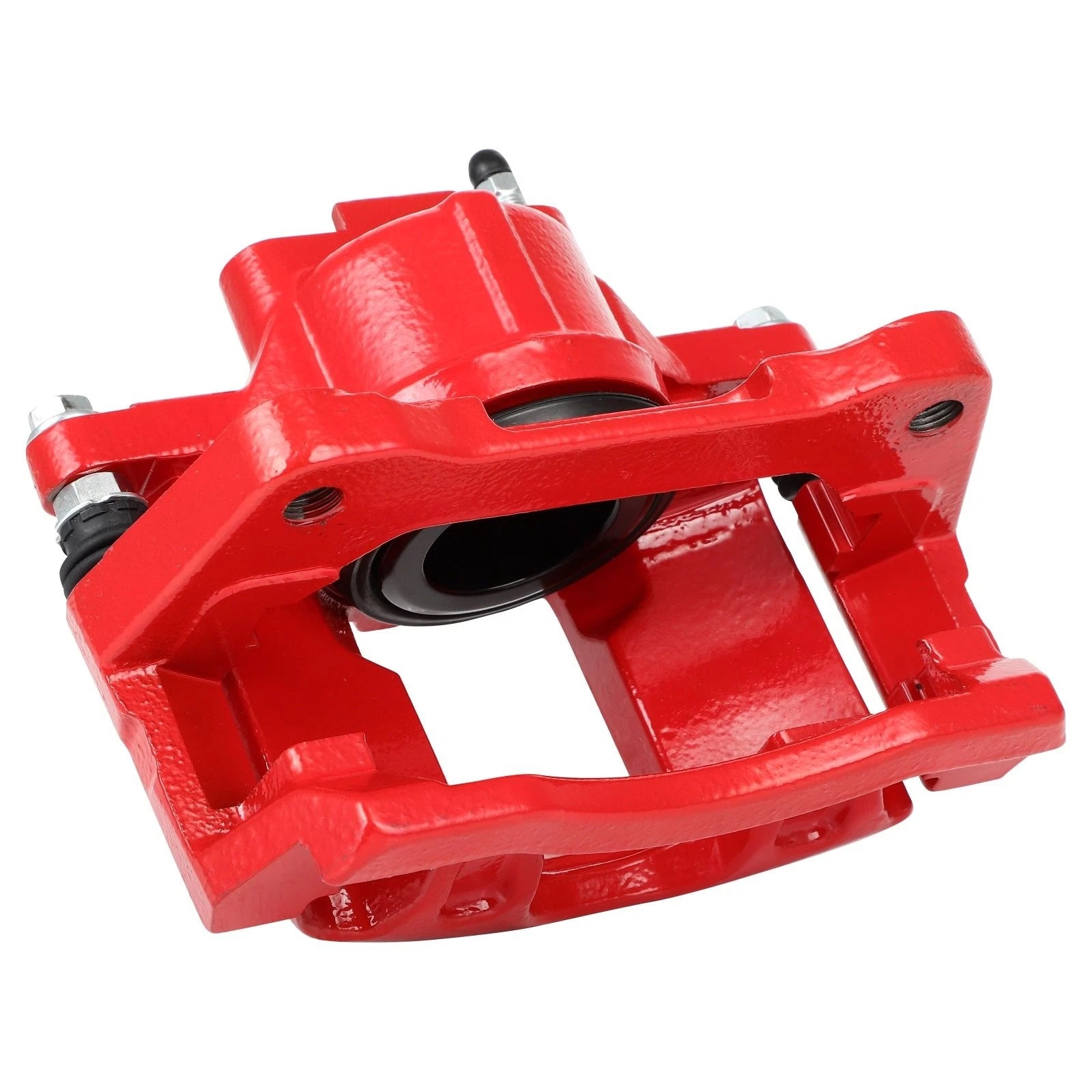 Front Brake Caliper Kit with Ceramic Pads and Drilled Rotors for Dodge Grand Caravan