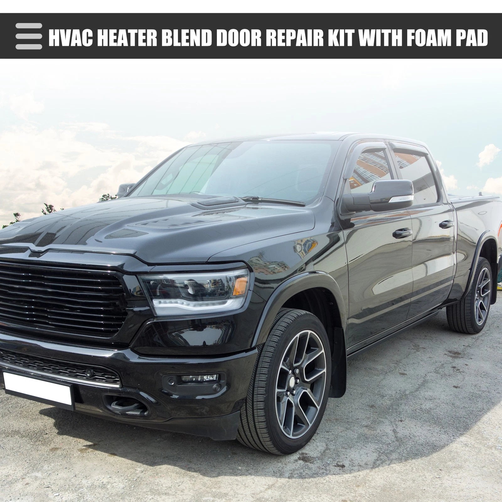 Set of 1 Car Blend Door Repair Kit for Dodge Ram 1500 2500 3500 (No. 5073964AA)