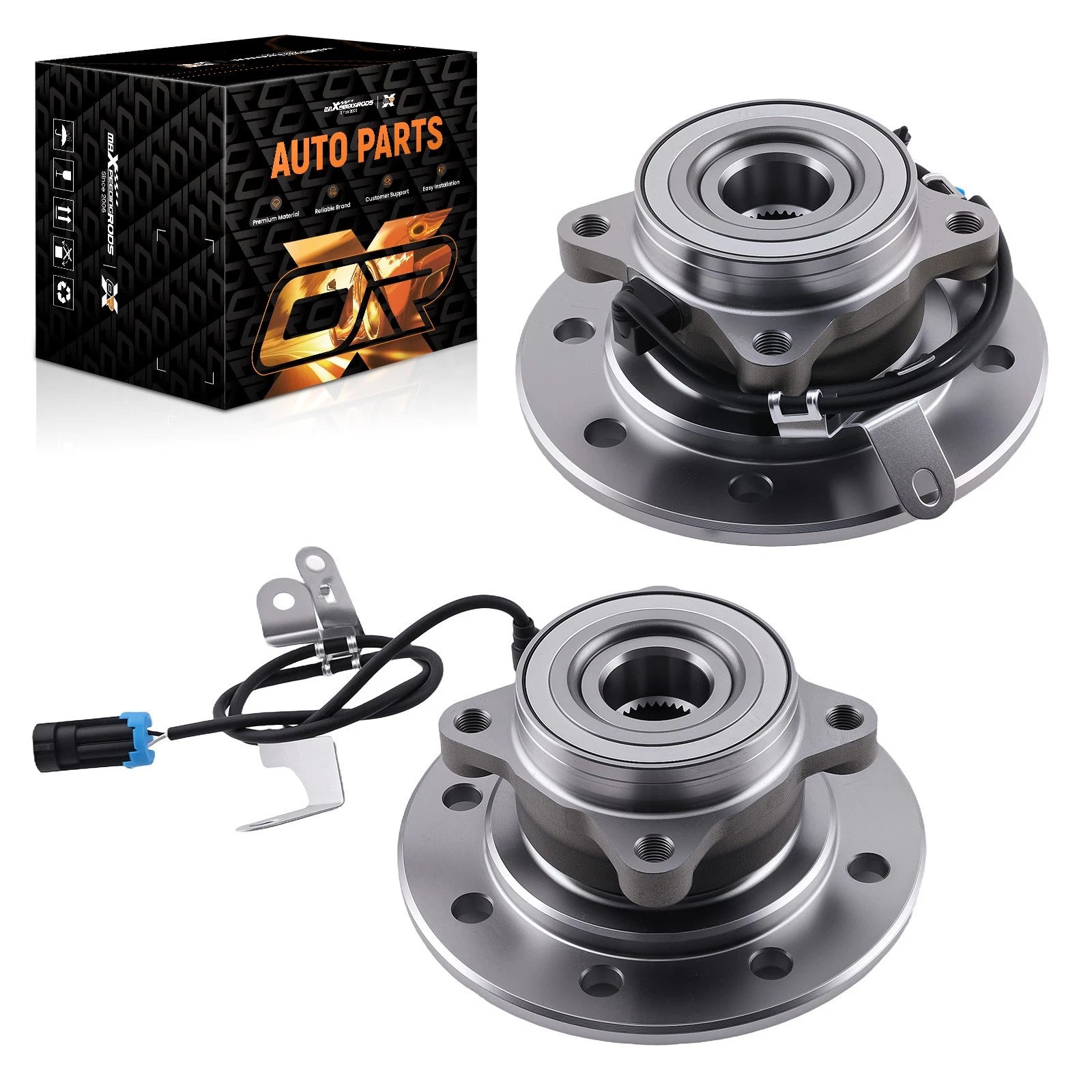 4WD Front Wheel Hub & Bearing for GMC K2500 K3500 (1996–2000) WA515048