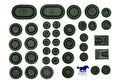 Master Rubber Body Plug and Grommet Kit for 1968 Ford Mustang (1968–1968)