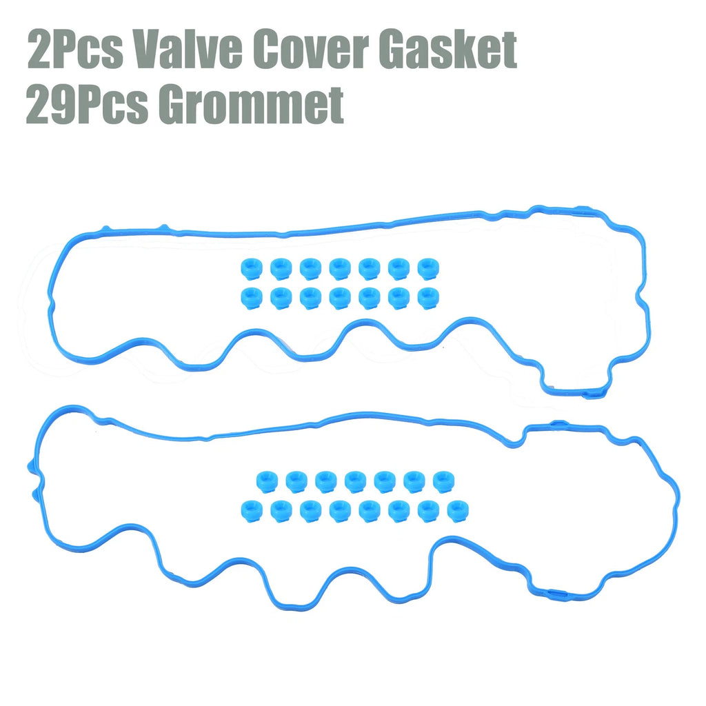 Set of 1 Valve Cover Gasket for Ford F-250 Super Duty (2005) VS50664R Rubber Blue