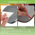 4pcs Speaker Frame Cover Trim for Mercedes Benz A B Class (2012-2023)