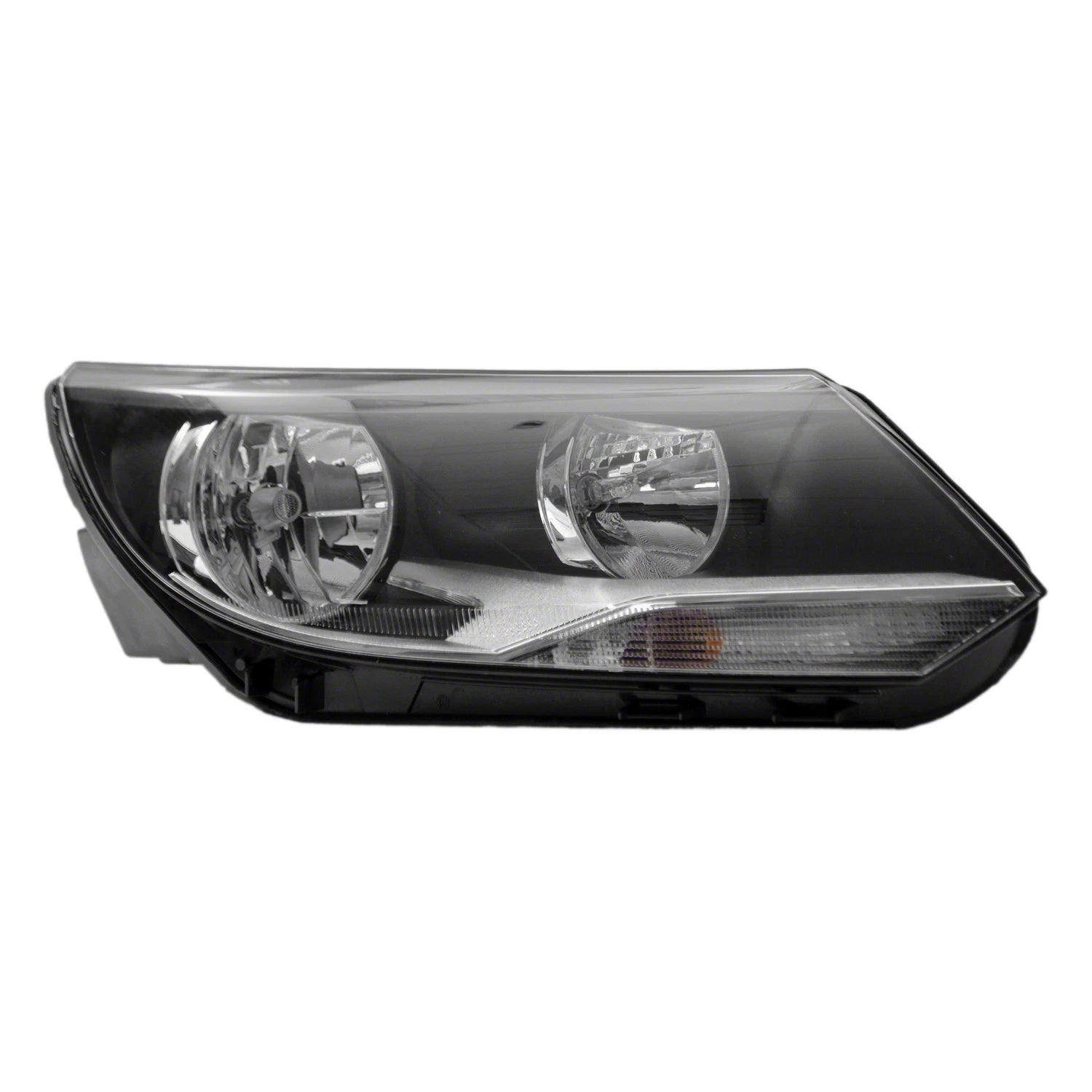 Replacement Passenger Side Halogen Headlight Assembly for — See Compatibility Chart