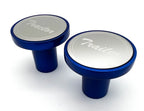 Air Valve Knobs Blue Aluminum Replacement for Peterbilt Kenworth (1980–2025)
