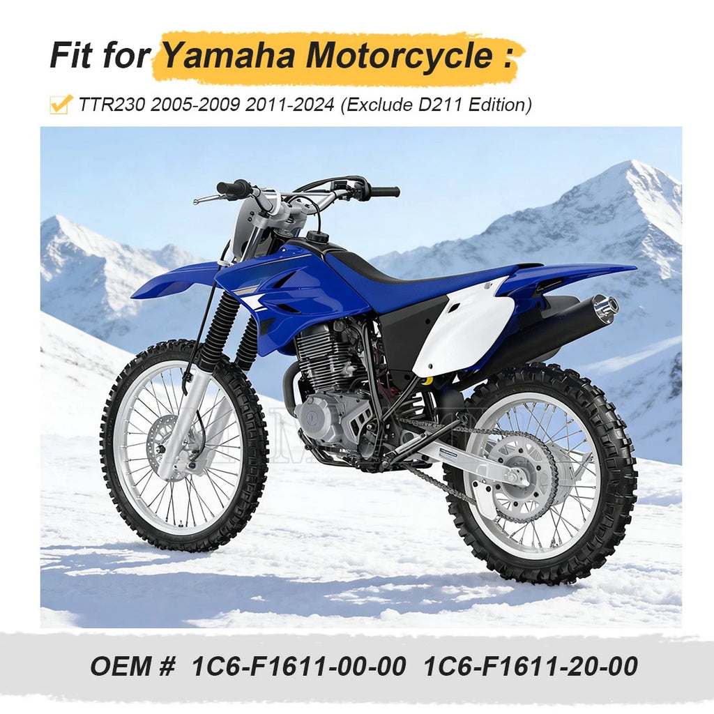 Rear Fender Plastic for Yamaha TT-R230 (2005–2009, 2011–2024)