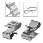 150PCS Stainless Steel Trailer Wiring Clamps for Cable Management