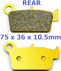 Brake Pads for Honda CR125R CR250R CR500R