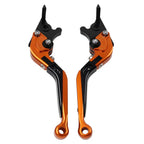 Orange Extendable Brake Clutch Levers for Honda CBR1000RR, CB1000R (2004-2016)