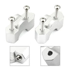 Handlebar Riser Clamp for BMW R 1300 GS (2023-2024) Silver