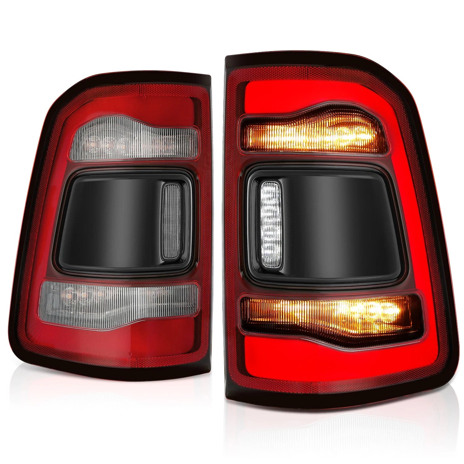 Chrome Tail Light Assembly for Ram 1500 (2019–2024) Right Side