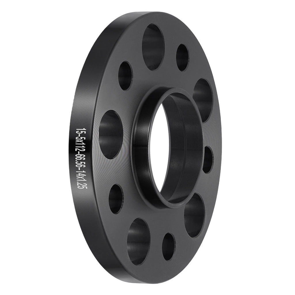 Set of 4 Wheel Spacers for BMW iX3, 120i, i3, Mini Cooper (15mm, 5X112)