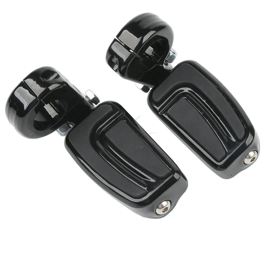 1 1/4" Highway Bar Foot Pegs for Harley Softail Fatboy Deluxe