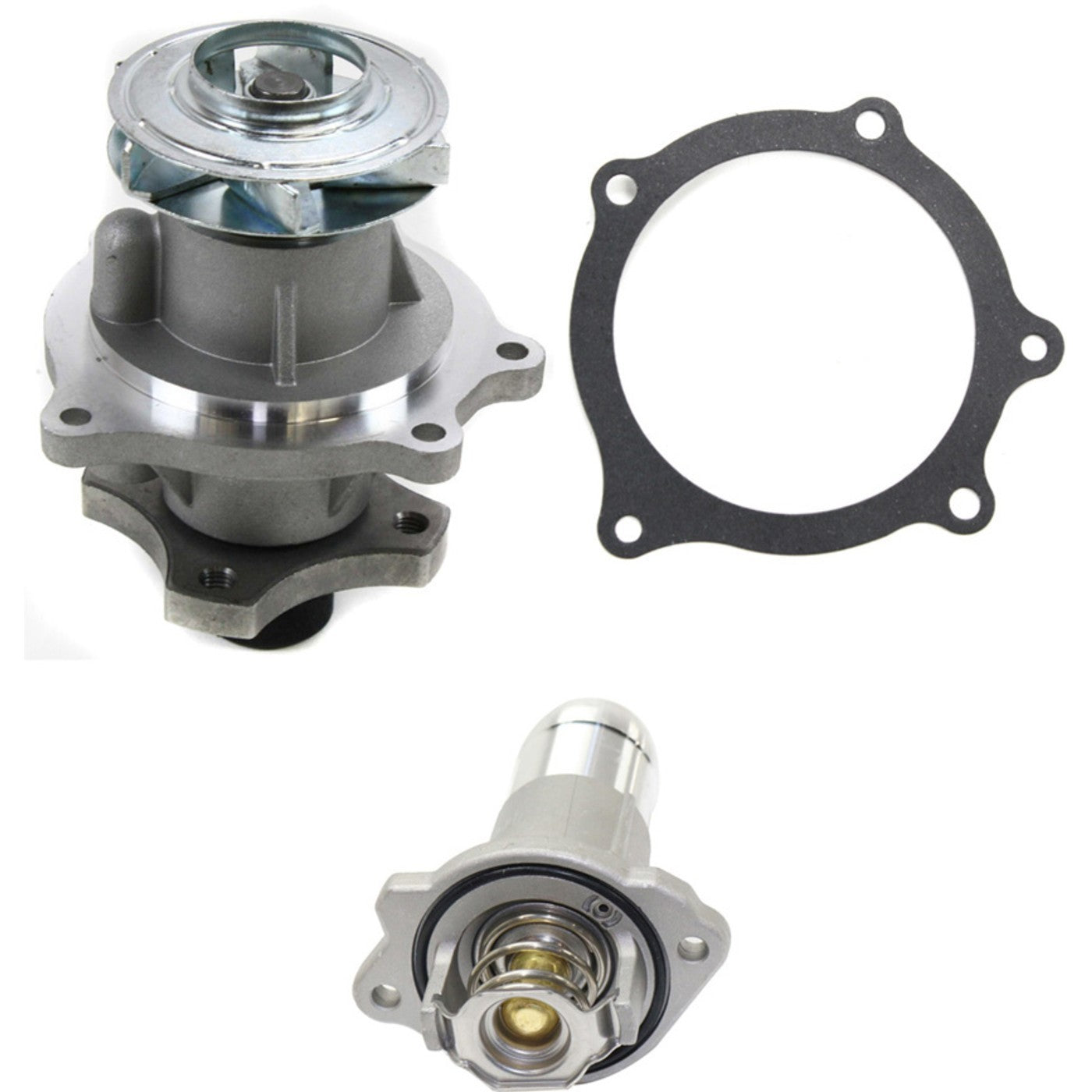 Water Pump Kit for Chevy Colorado, GMC Canyon, Hummer H3, Isuzu i-290