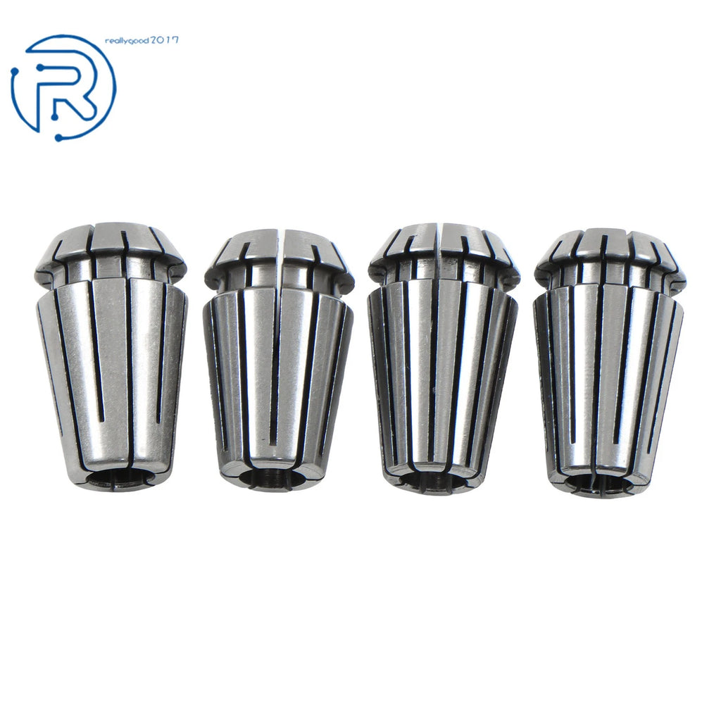 Set of 10 ER16 Collets for CNC Machines (Universal)