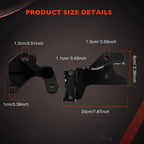 Front Track Bar Relocation Bracket for Jeep JK Wrangler (2007–2018) 1118