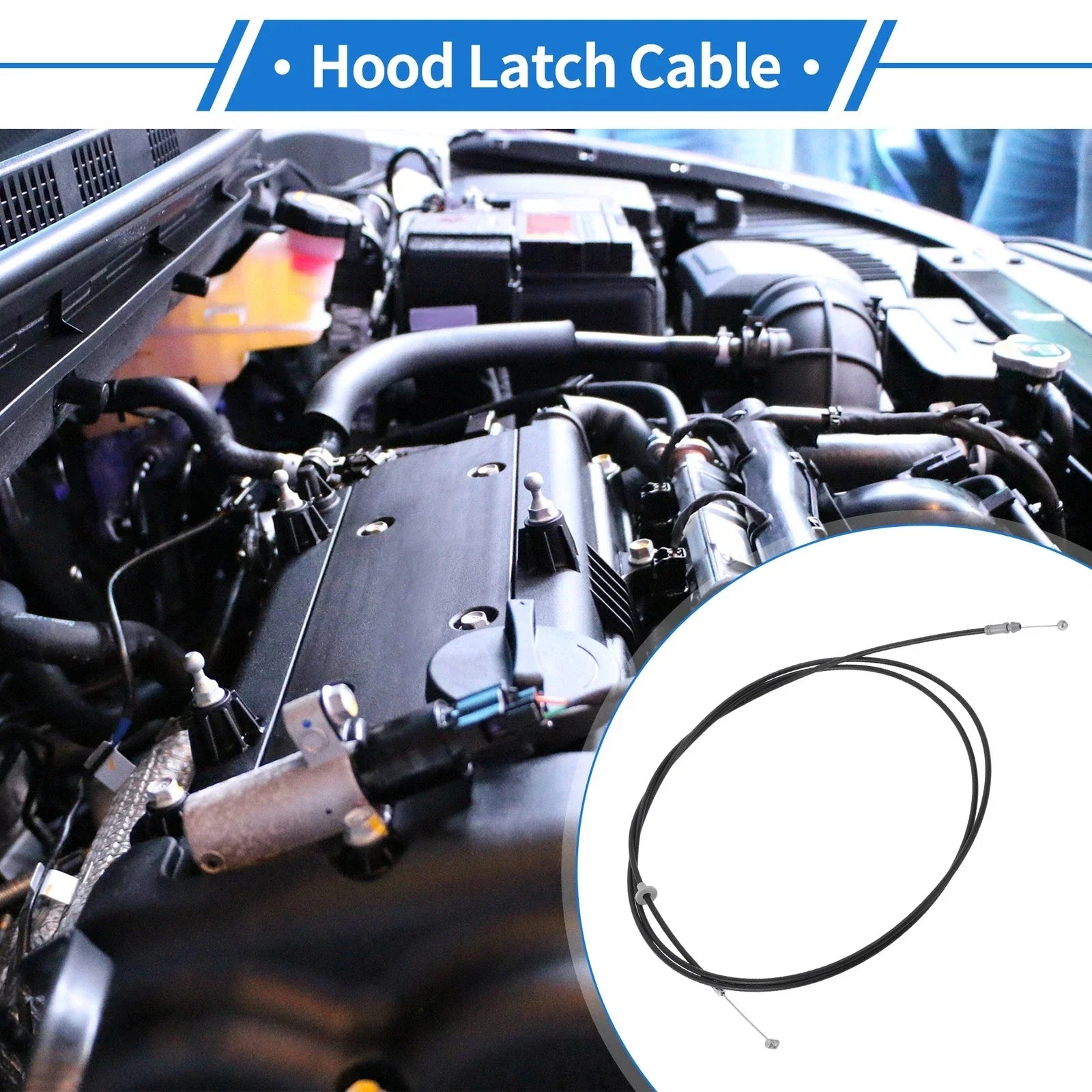 Hood Release Cable for Toyota Land Cruiser (No. 5363060210)