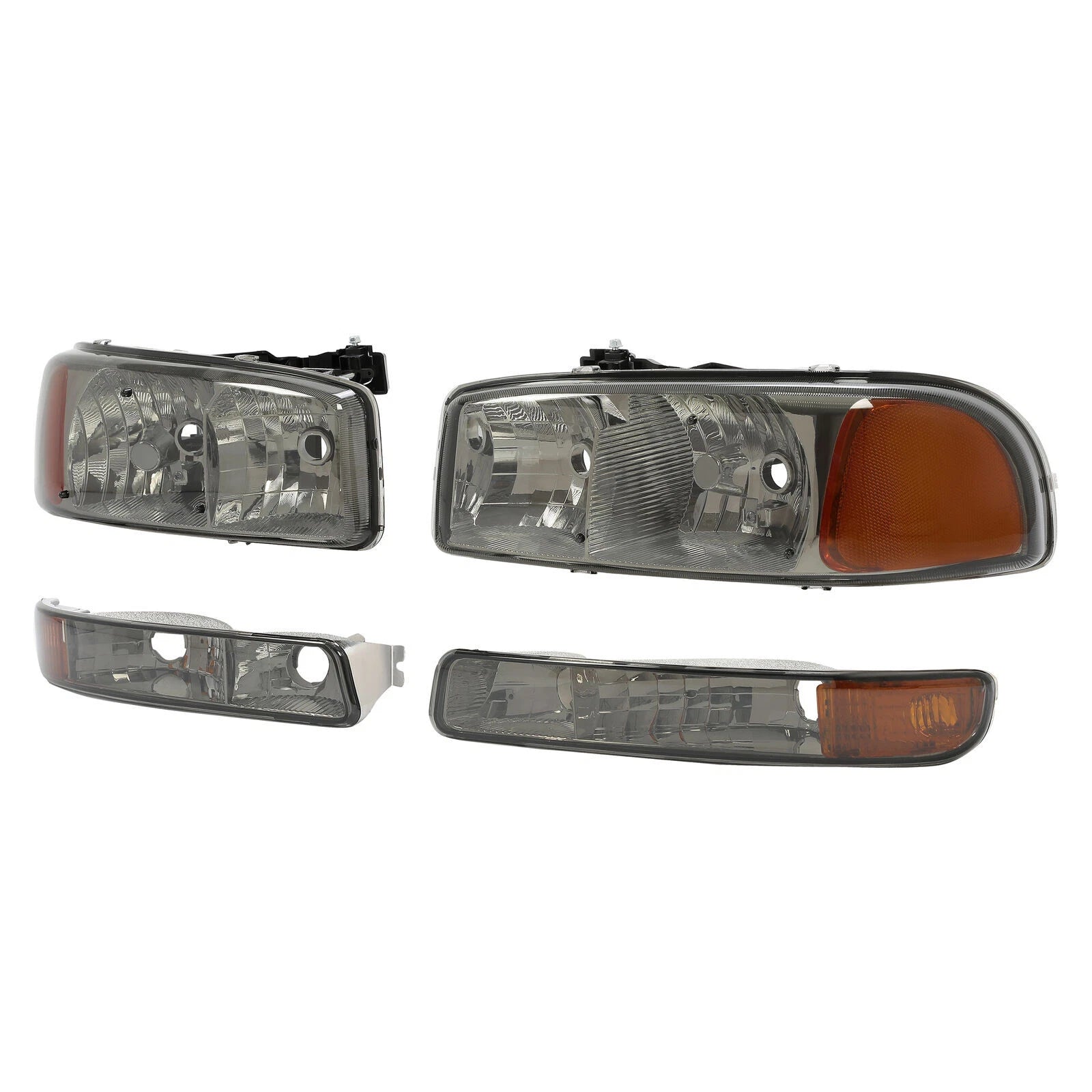 Headlights Bumper Lamps for GMC Sierra 1500 (1999–2007), Yukon XL (2000–2006)
