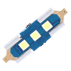 31mm White 3030-3-SMD Festoon Bulb for LCar Interior Dome Map Trunk Light