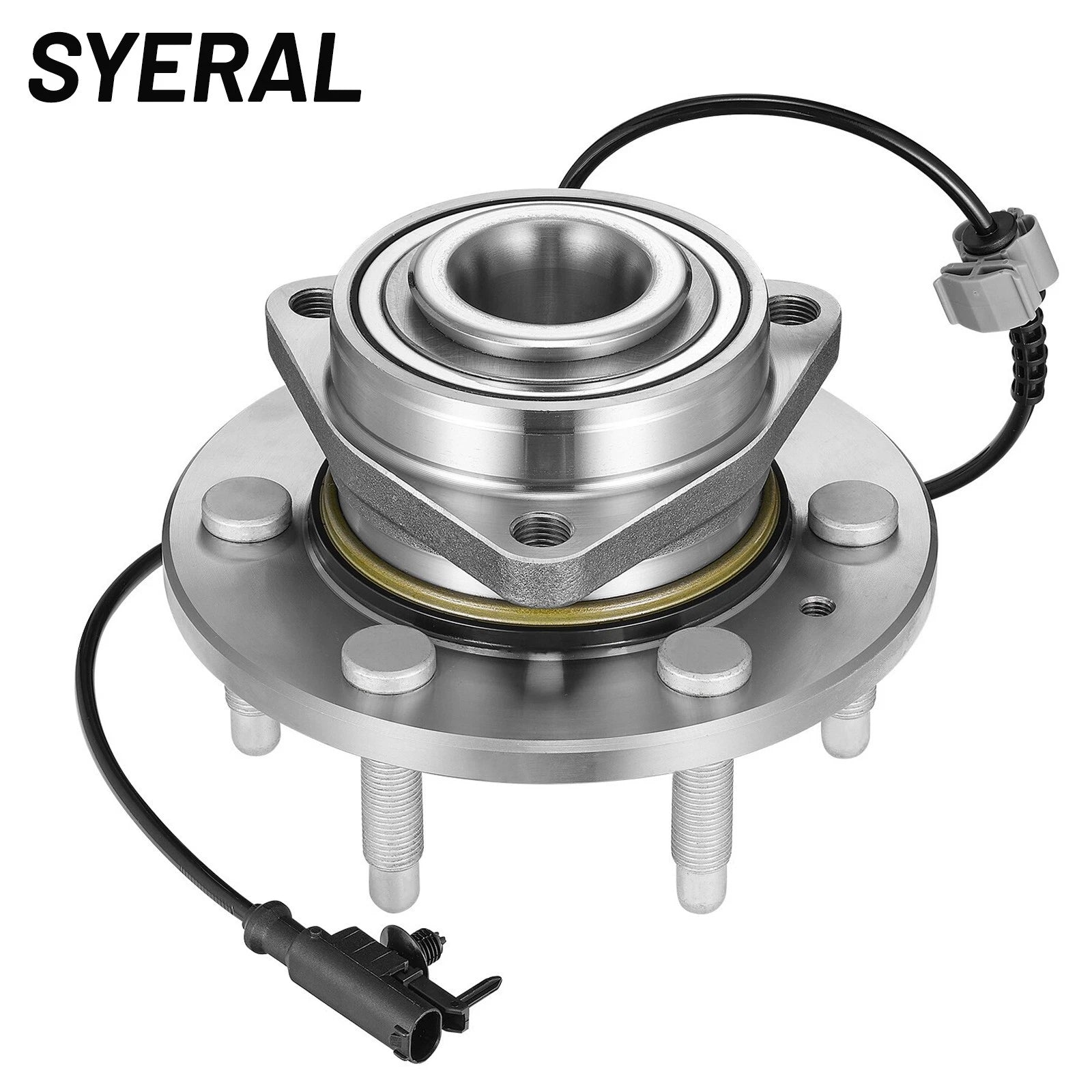 4WD Front Wheel Hub Bearing for Chevy Silverado GMC Sierra 1500 Tahoe (SYERAL)