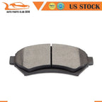 2X Rear Brake Caliper & Rotor Brake Pad for Chevrolet Monte Carlo (2000–2005)