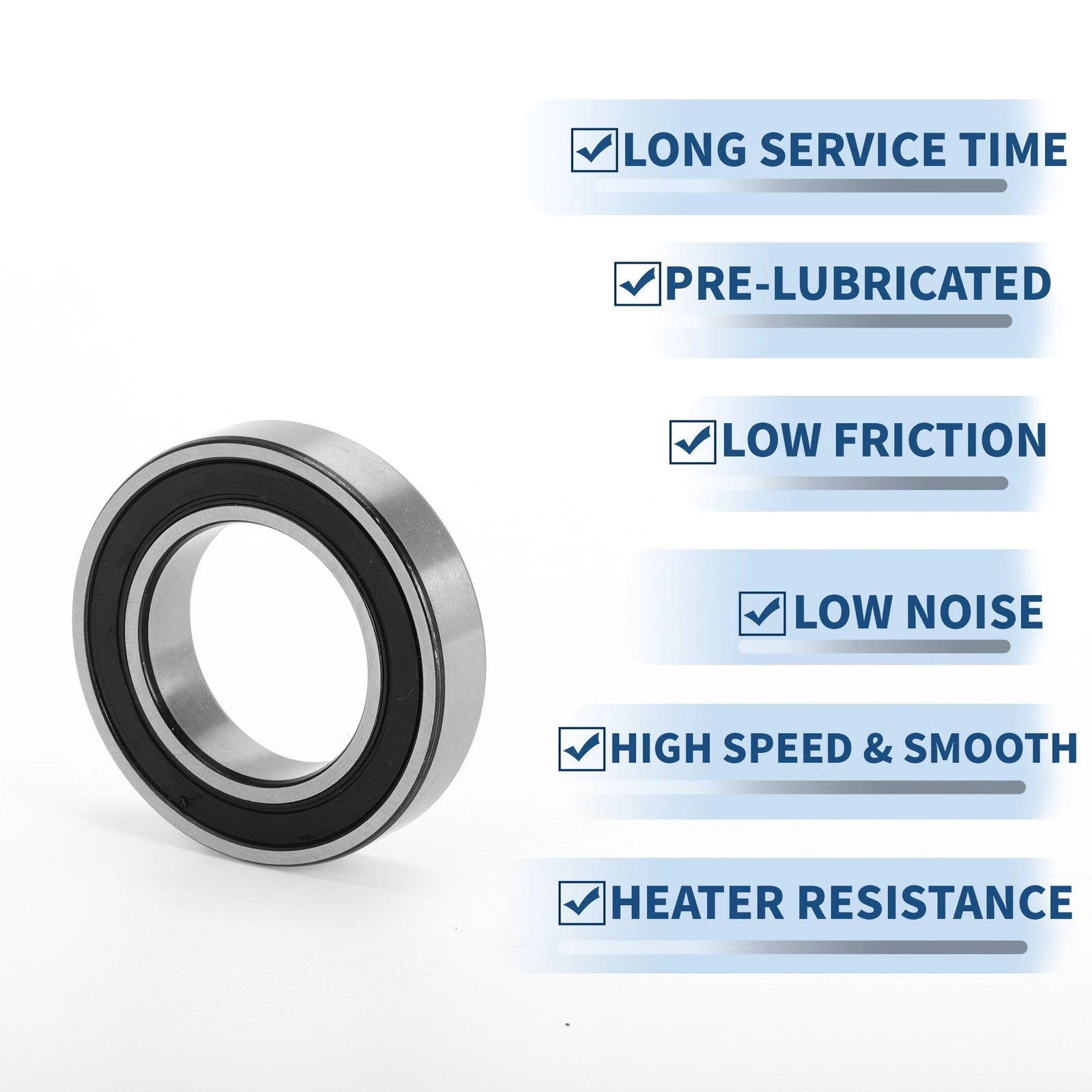 Deep Groove Ball Bearing 25x42x9mm for Scooter Skateboard (6905DDU)