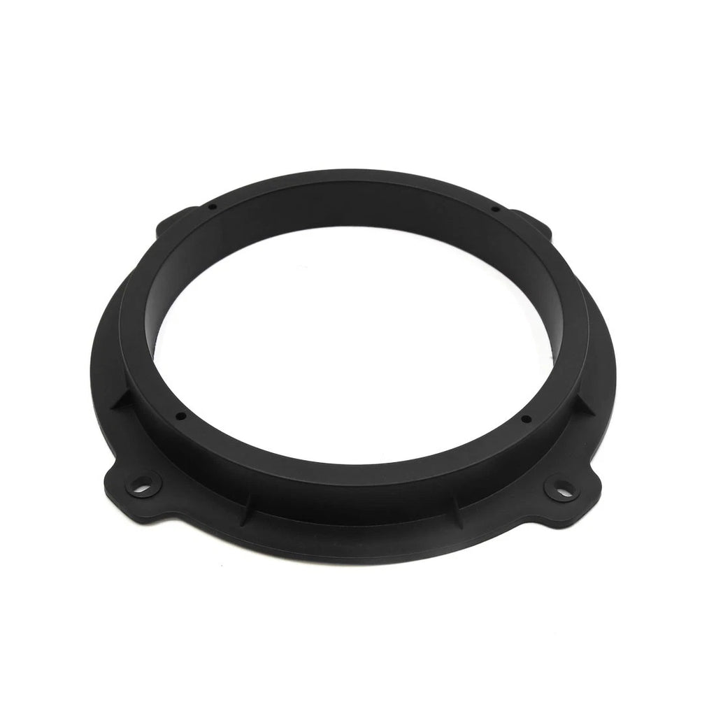 2X Black 6.5" Speaker Mounting Spacer Adaptor Rings for Hyundai IX35 (2012)