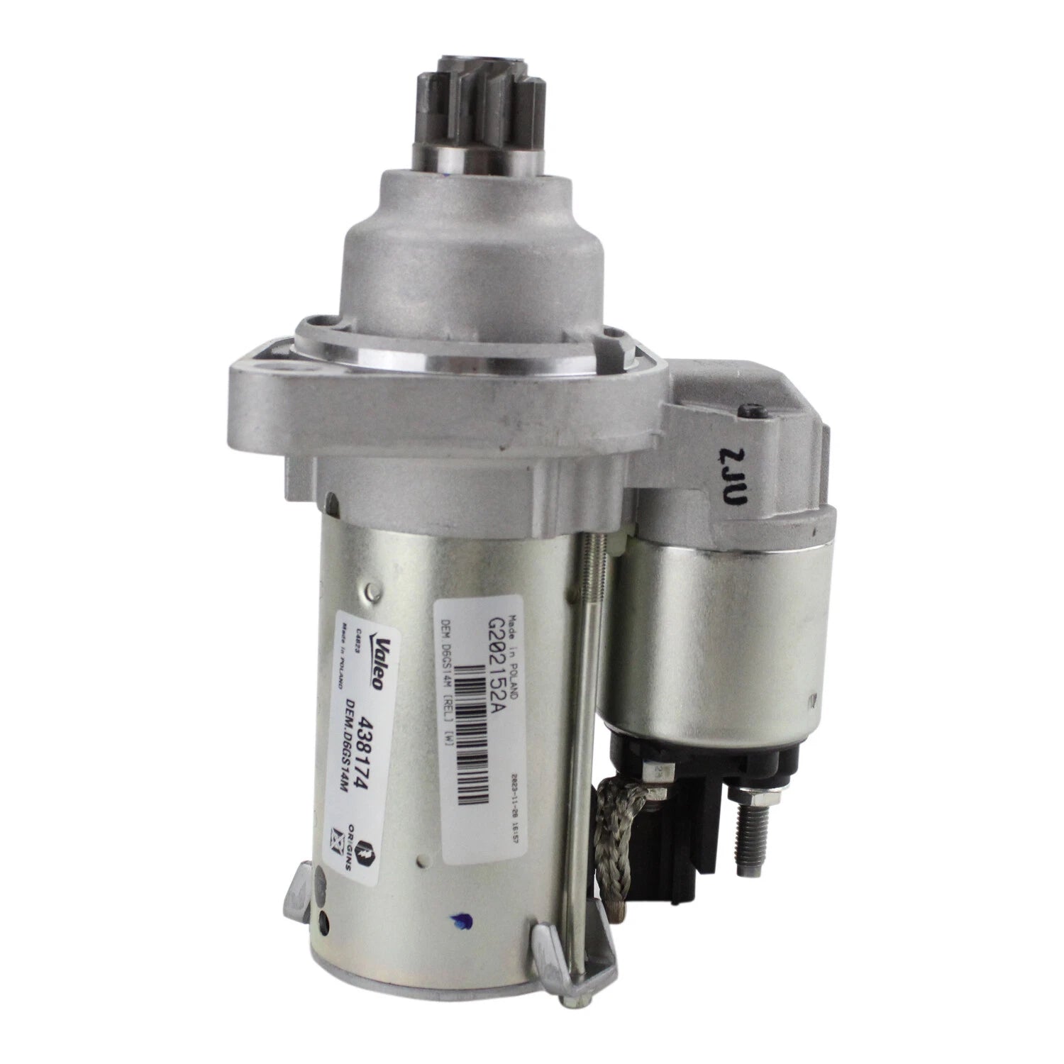 Valeo Starter Motor 438174 for Audi A3 Q3 TT Quattro VW Beetle Eos CC GTI Jetta (2006–2019)