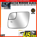 Heated Convex Driver Left Side Mirror Glass for Ford Explorer (2011–2019)