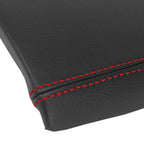 Console Lid Armrest Cover for Mazda Miata MX5 (1999–2005) Red Stitch