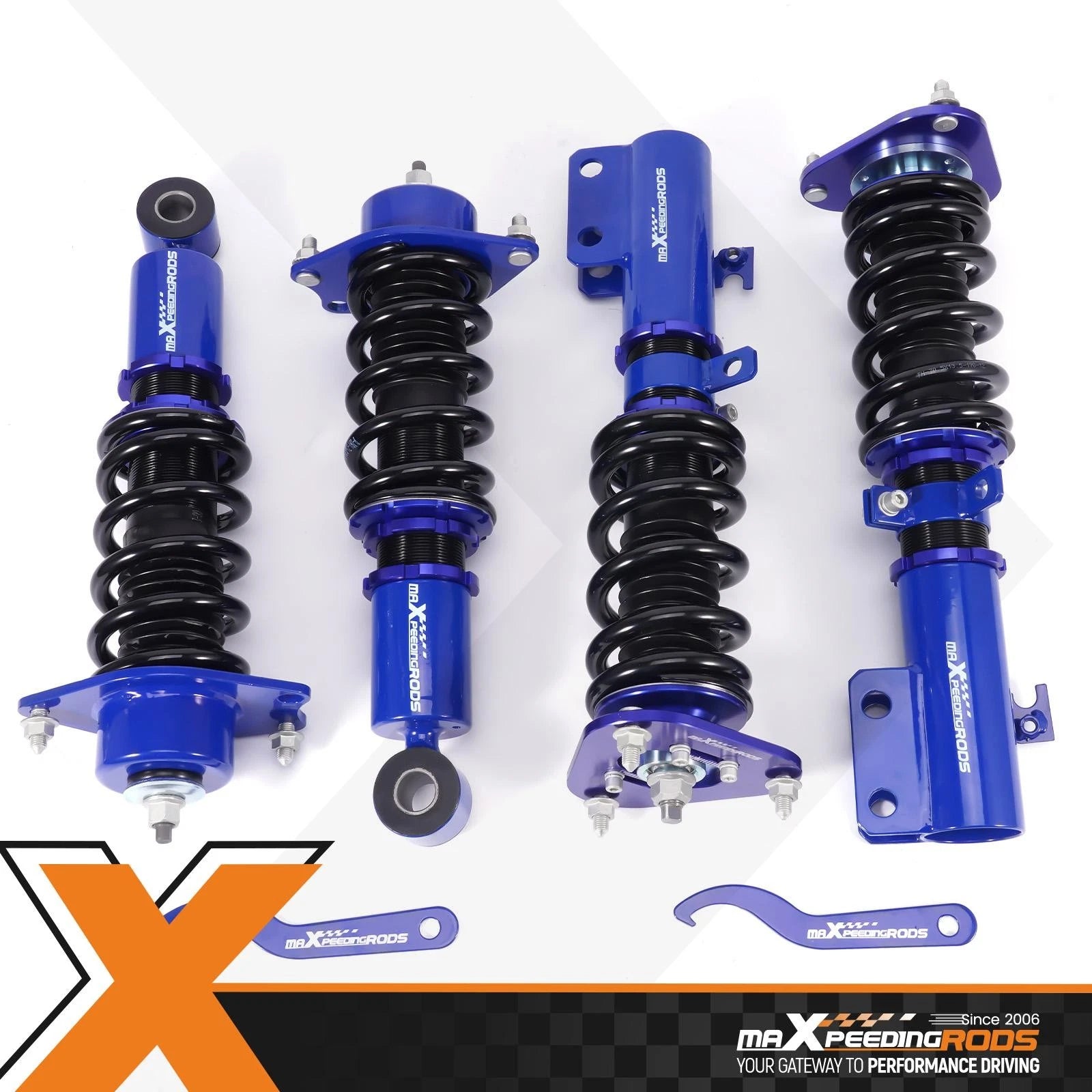 Adjustable Coilovers Lowering Kit for Toyota Corolla (2003–2008)