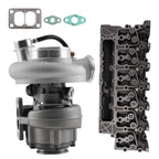 Complete Cylinder Head + HX35W Turbo 3802946 for Dodge Ram 5.9L Diesel (1998)