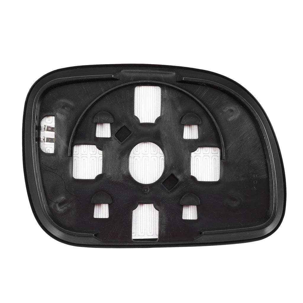 Heated Left Side Rearview Mirror Glass with Backing Plate for Dodge Caravan 