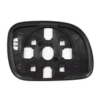 Heated Left Side Rearview Mirror Glass with Backing Plate for Dodge Caravan 