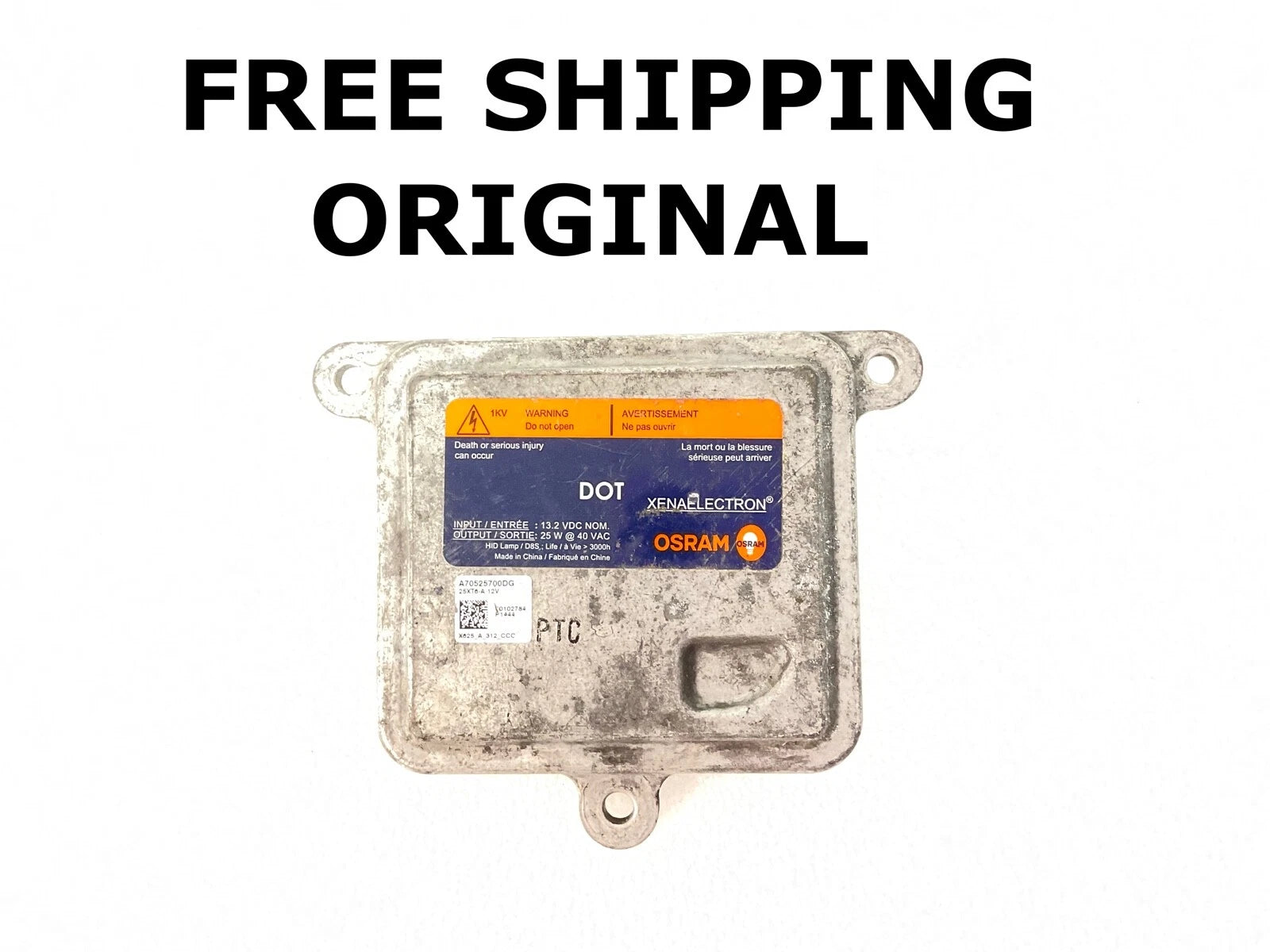 HID Xenon Headlight Control Module for Ford Focus (2012–2018) A70525700DG